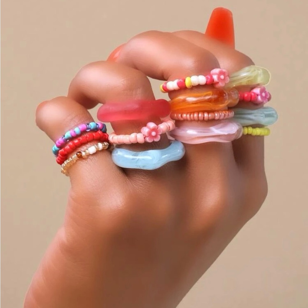 🟥Aesthetic Ring Set